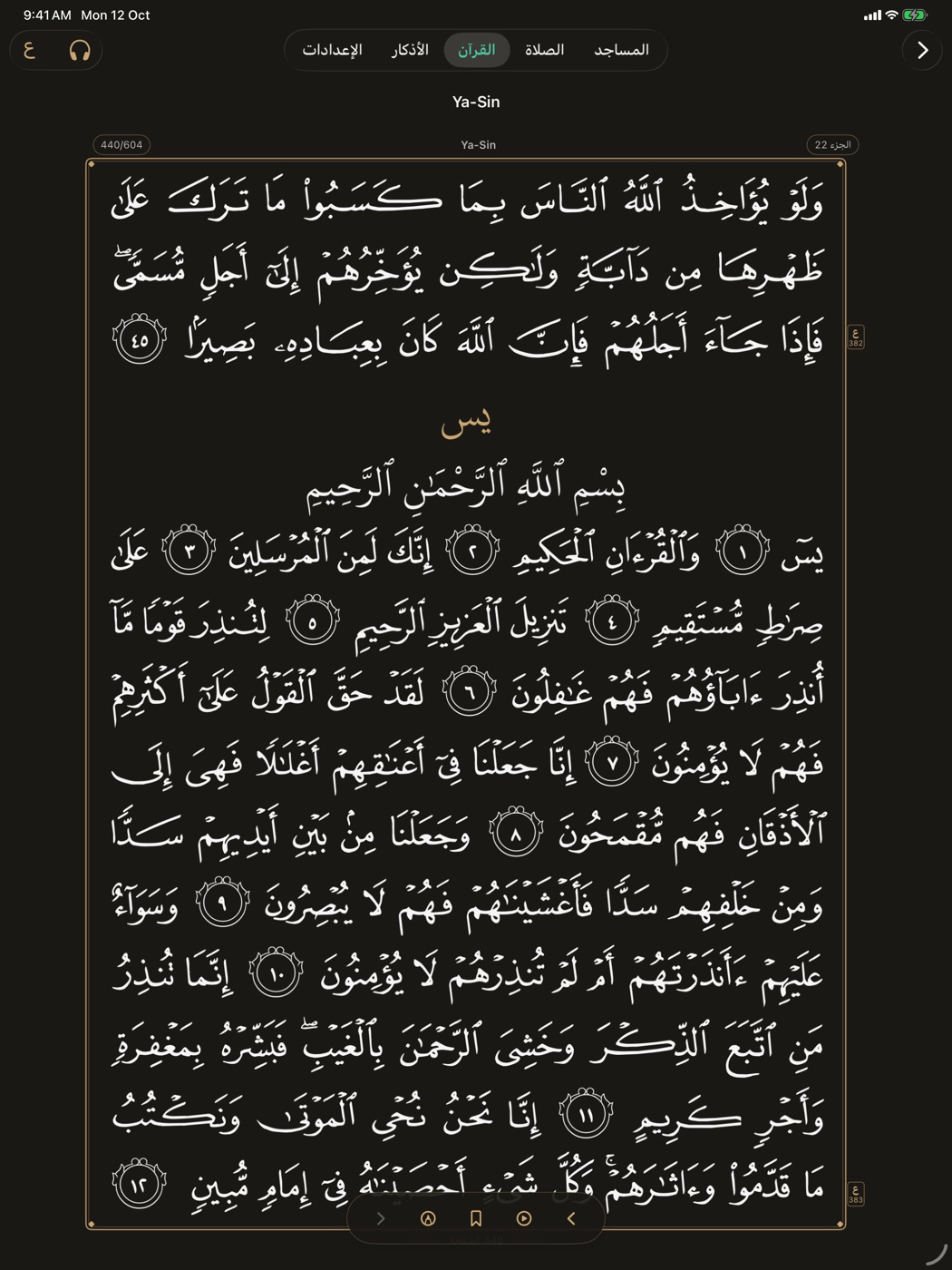 القرآن – iPad