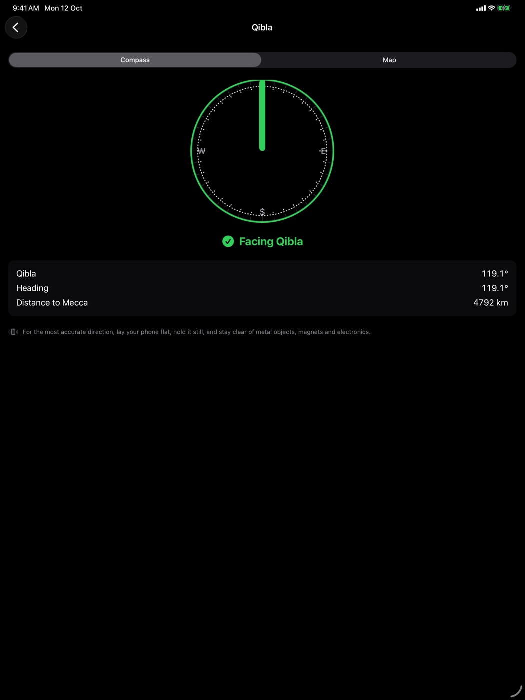 Qibla – iPad